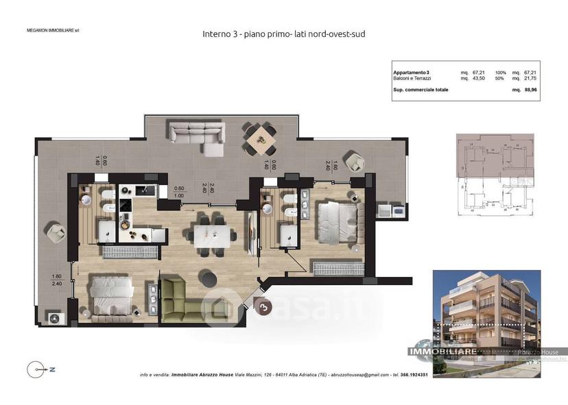 Quadrilocale in Via Firenze 67 — foto 18 di 23