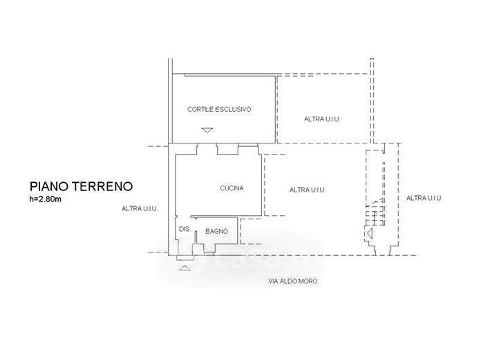 Monolocale in Via Aldo Moro — foto 4 di 7