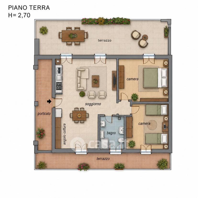 Villa in Strada Madonna del Carmine — foto 15 di 30
