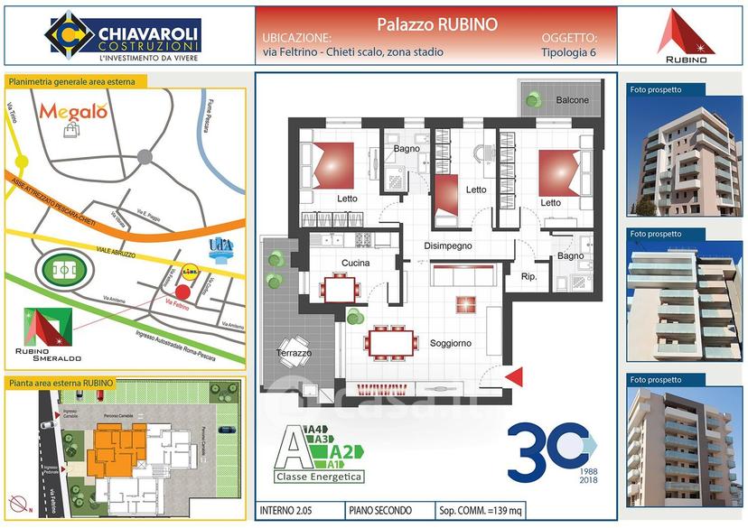 Quadrilocale in Via Casoli 32 — foto 12 di 37