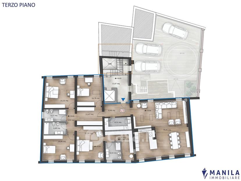Appartamento in Corso del Popolo — foto 5 di 8