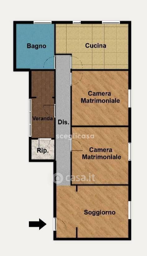 Trilocale in Via Ilio 1 — foto 41 di 41