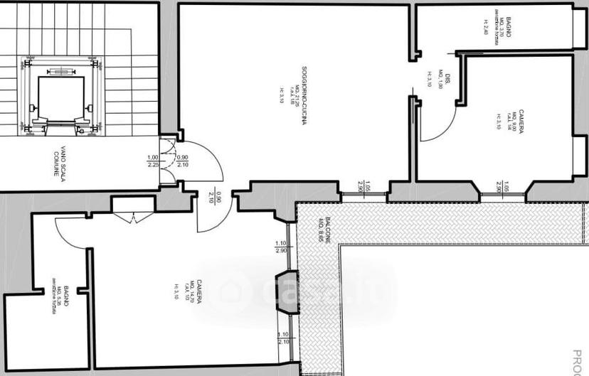 Trilocale in Piazza Giuseppe Malvezzi 67 — foto 2 di 11