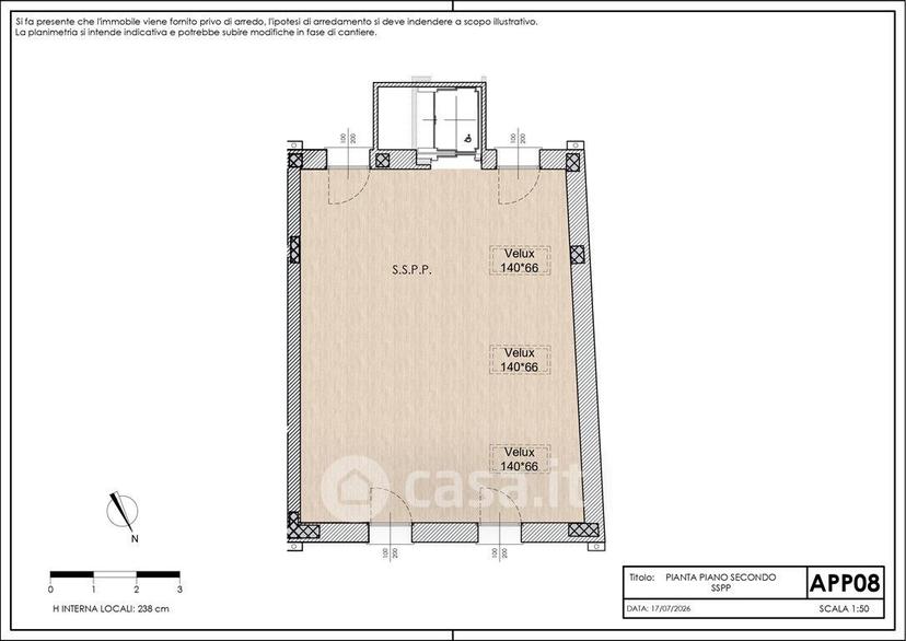 Quadrilocale in Via Flavio Gioia 26 — foto 33 di 54