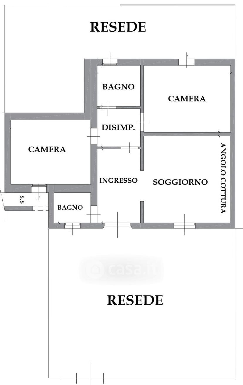 Trilocale in Via Guido Rossa — foto 7 di 12