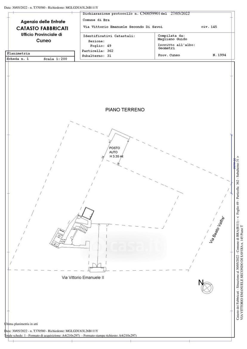 Trilocale in Via Vittorio Emanuele II 145 — foto 18 di 26
