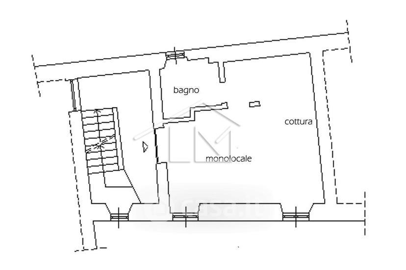 Monolocale in Via Mecconi 8 — foto 11 di 22
