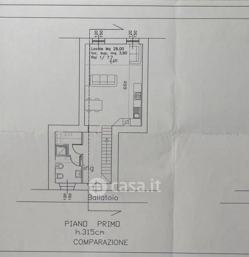 Trilocale in Via Giacomo Matteotti 8 — foto 24 di 38