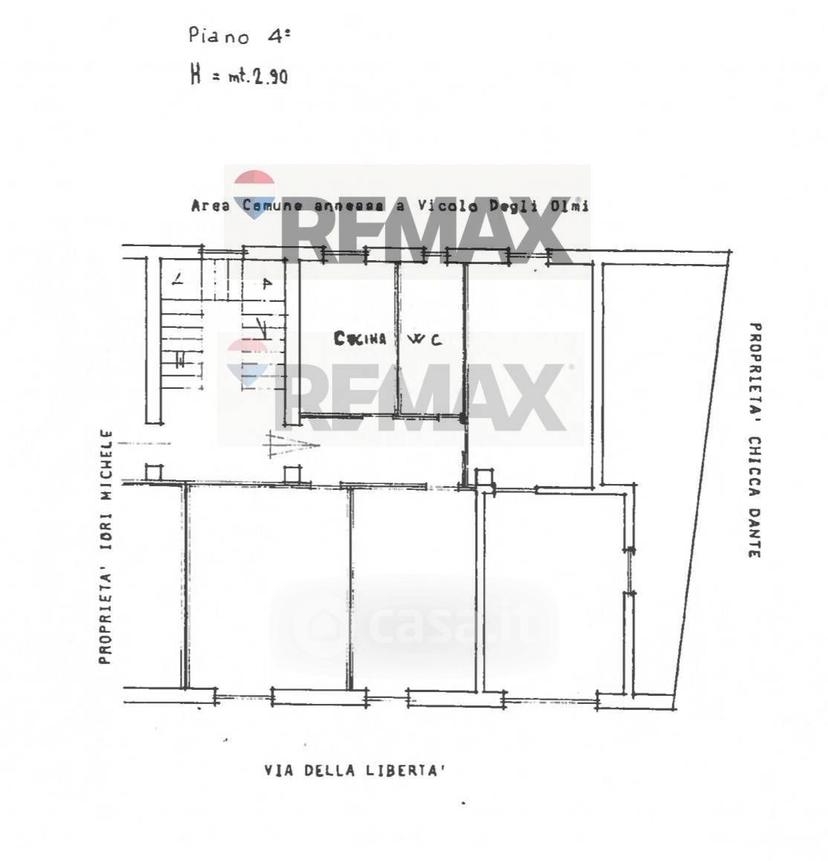 Quadrilocale in Via della Libertà 109 — foto 27 di 30