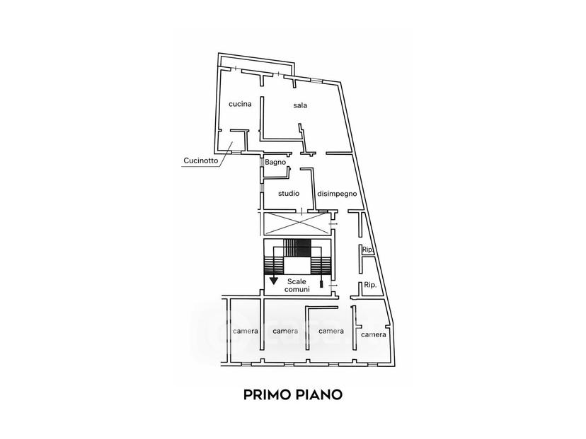 Appartamento in Via Barberia — foto 10 di 23