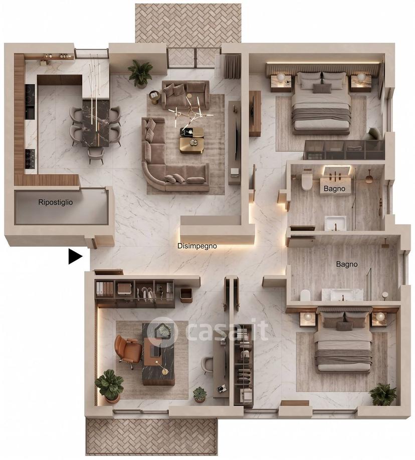 Appartamento in Via Terracini 28 — foto 6 di 17