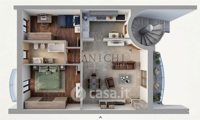 Quadrilocale in Via Angelo Claudio Tolomei — foto 13 di 19