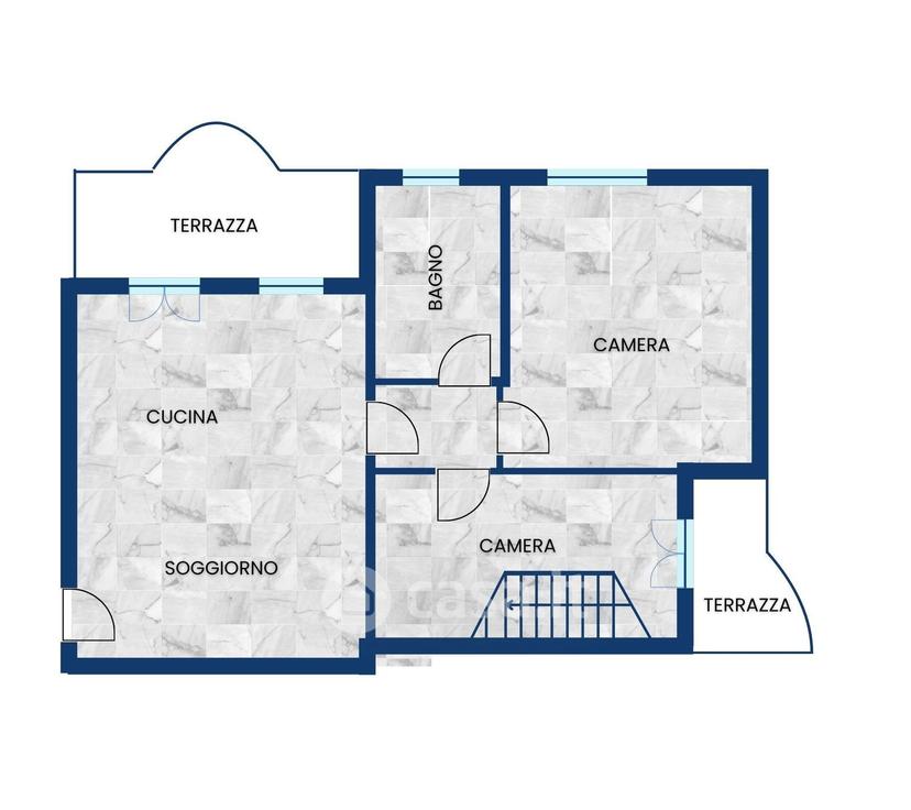 Quadrilocale in Via della Costituzione 36 — foto 22 di 25