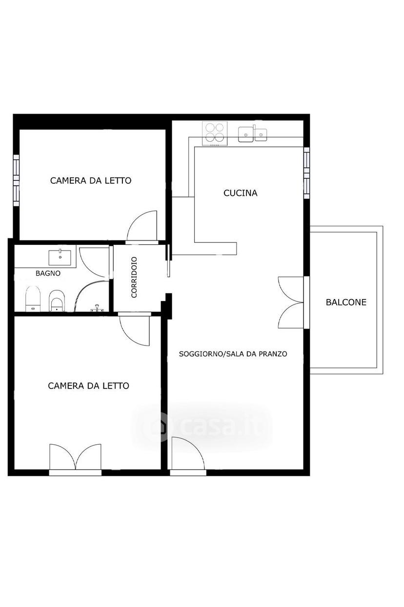 Trilocale in Via Indro Montanelli — foto 16 di 31