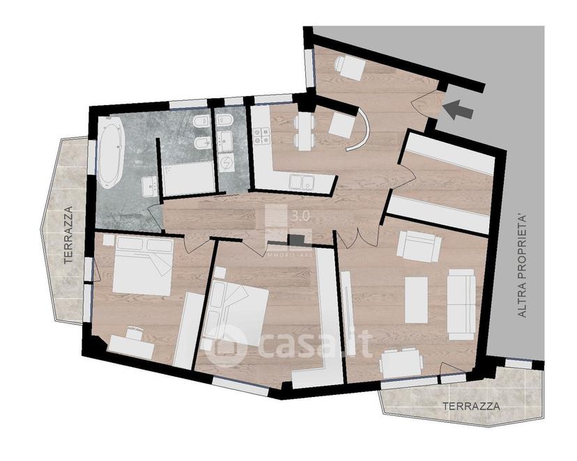 Appartamento in Viale Orleans 4 — foto 2 di 38
