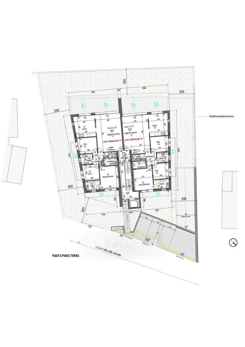 Quadrilocale in Piazza Spallino 1 — foto 14 di 15