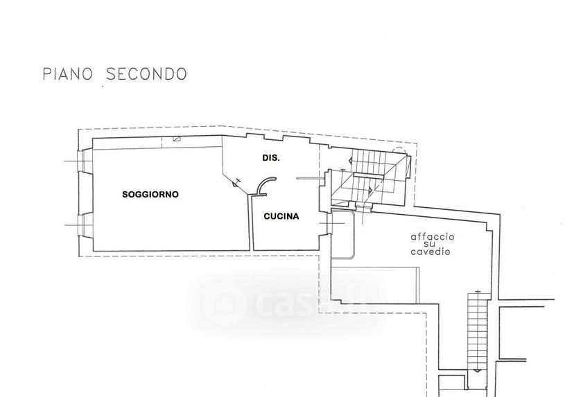 Appartamento in Vicolo Gattinara 20 — foto 24 di 38