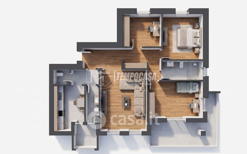 Quadrilocale in Via Gerolamo Dolci 3 — foto 23 di 37