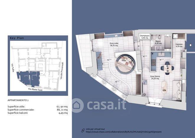 Bilocale in Via Tullia 19 — foto 21 di 29
