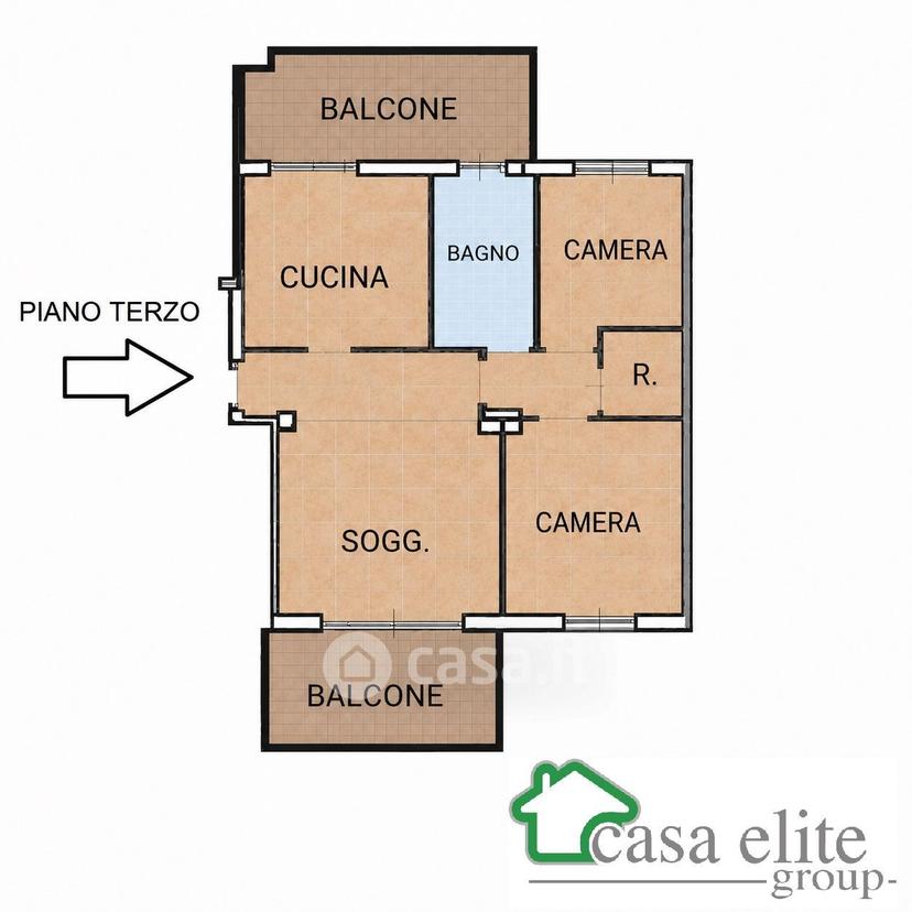Trilocale in Via Teresa Abbà 35 — foto 3 di 29