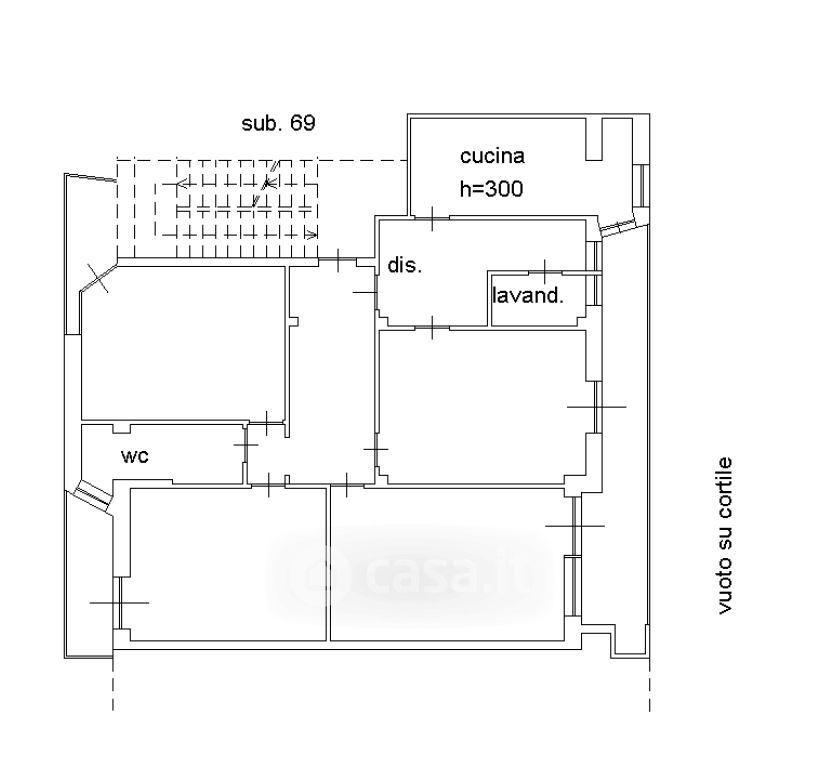 Quadrilocale in Corso Michele Coppino 7 a — foto 11 di 24