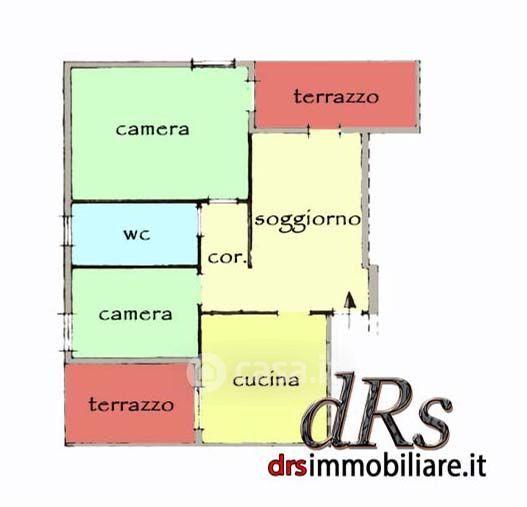 Quadrilocale in Via Umbria — foto 35 di 37