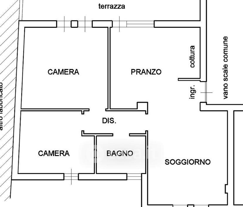 Trilocale in Via Moretti 2 — foto 3 di 6
