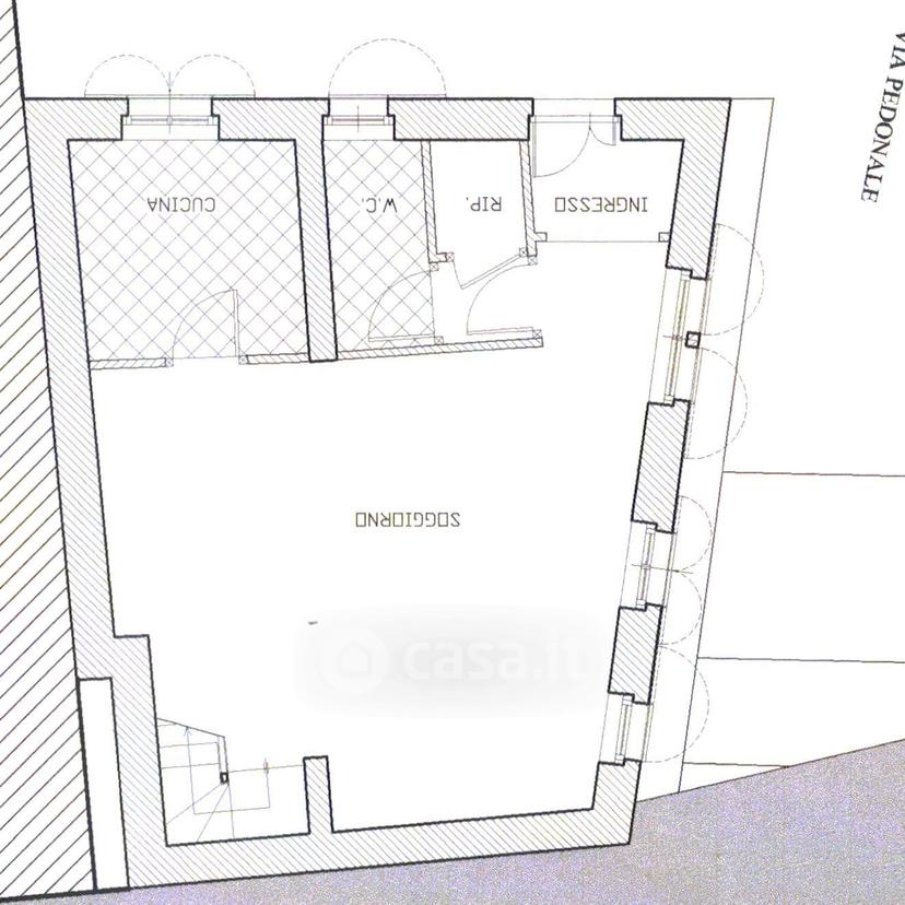 Trilocale in Via dell'Ilio — foto 9 di 11