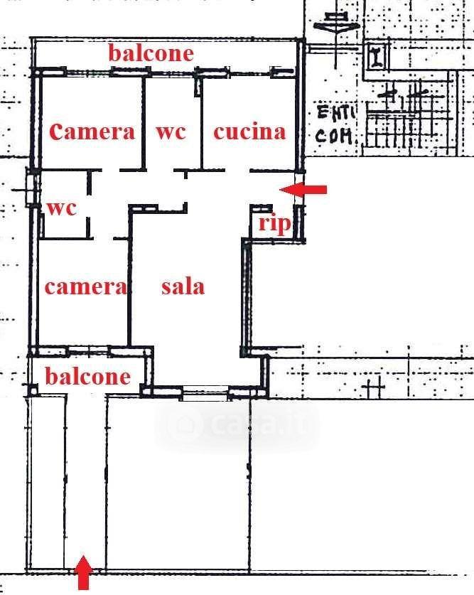 Trilocale in Via Meucci — foto 15 di 34