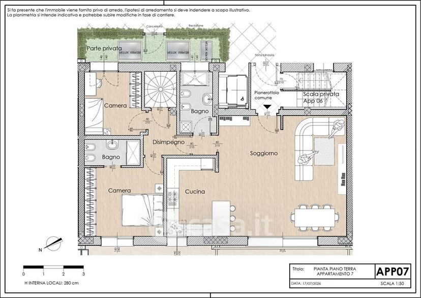 Appartamento in Via Flavio Gioia 26 — foto 26 di 35