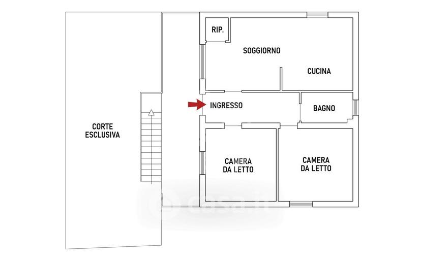 Trilocale in Via Rio Corto — foto 10 di 32