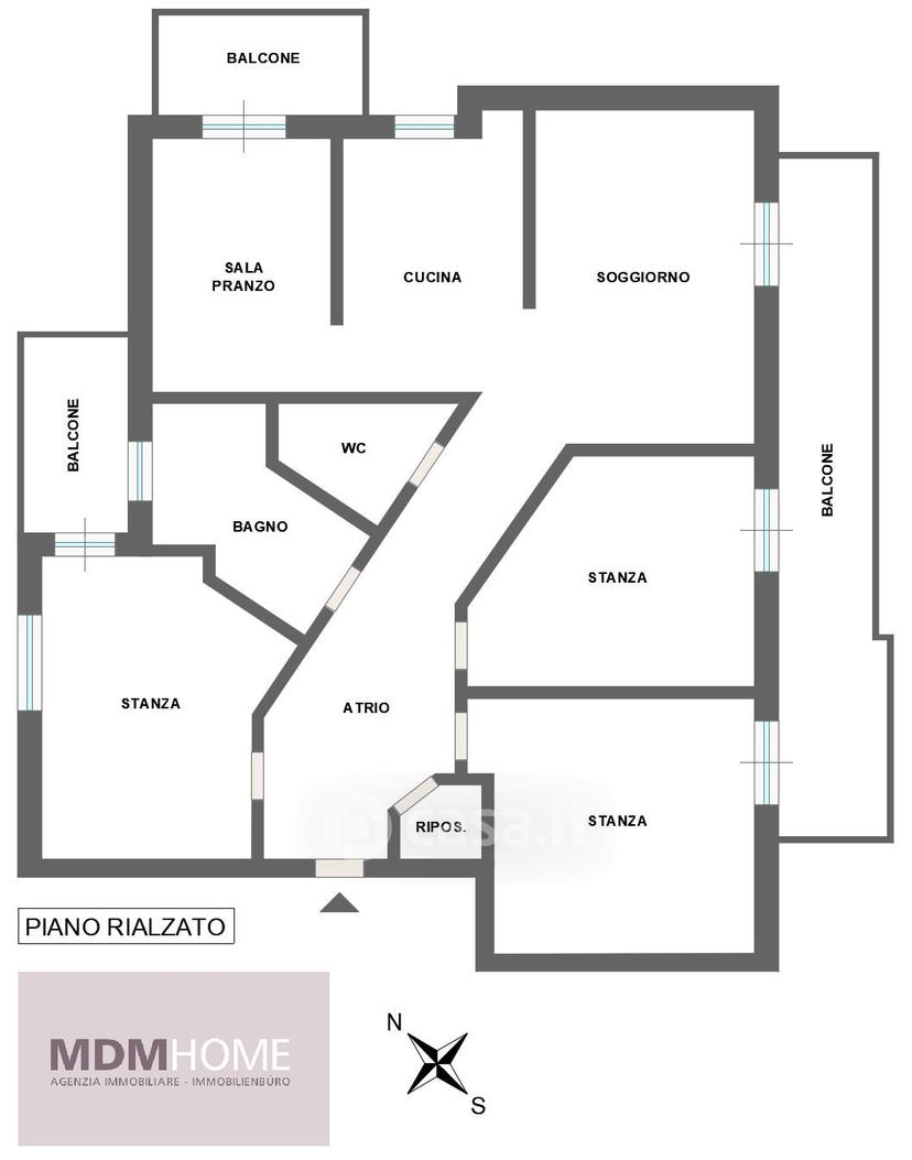 Appartamento in Via Wagner 16 — foto 45 di 55