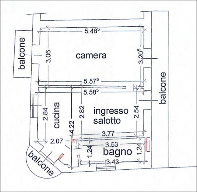Bilocale in Largo Romano — foto 3 di 21
