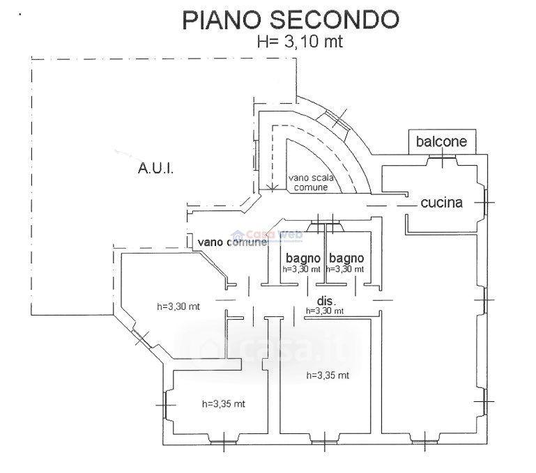 Quadrilocale in Piazza Garibaldi 4 — foto 27 di 29