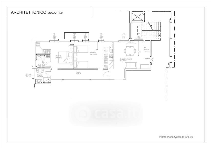 Trilocale in Via Piave — foto 9 di 25