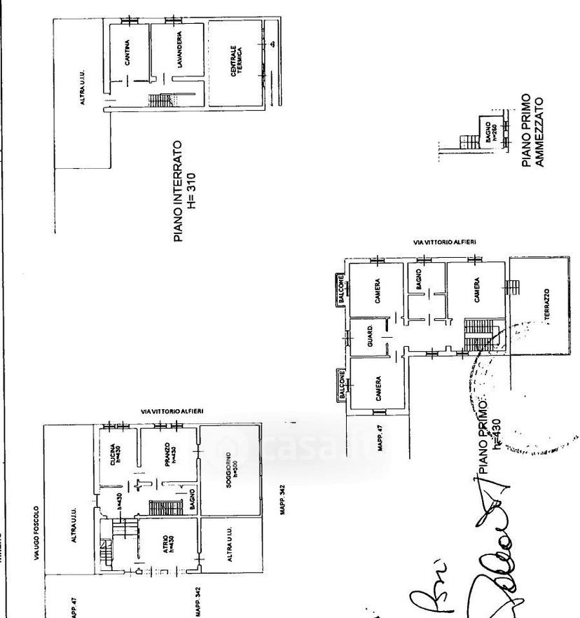 Villa in Via Vittorio Alfieri 2 — foto 63 di 78