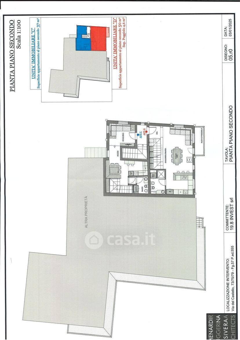 Trilocale in Via del Castello — foto 6 di 13