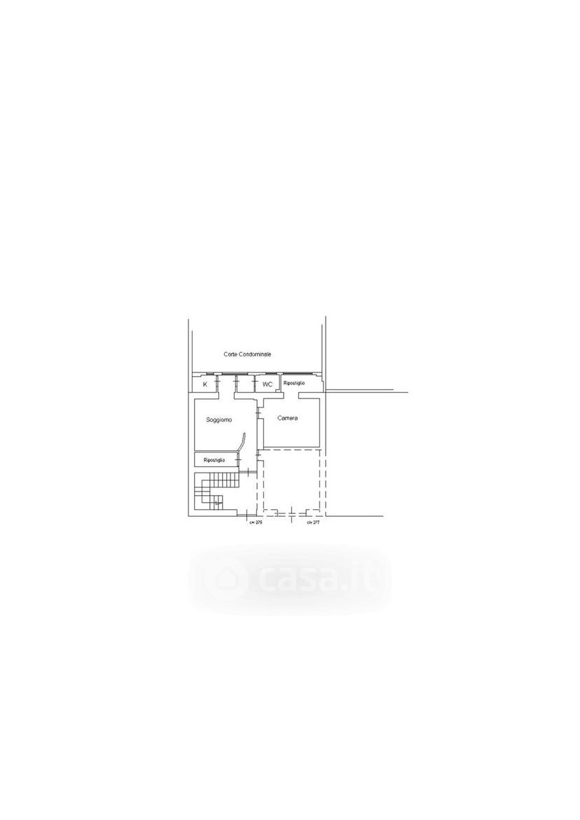 Trilocale in Via Vittorio Emanuele 275 — foto 13 di 29