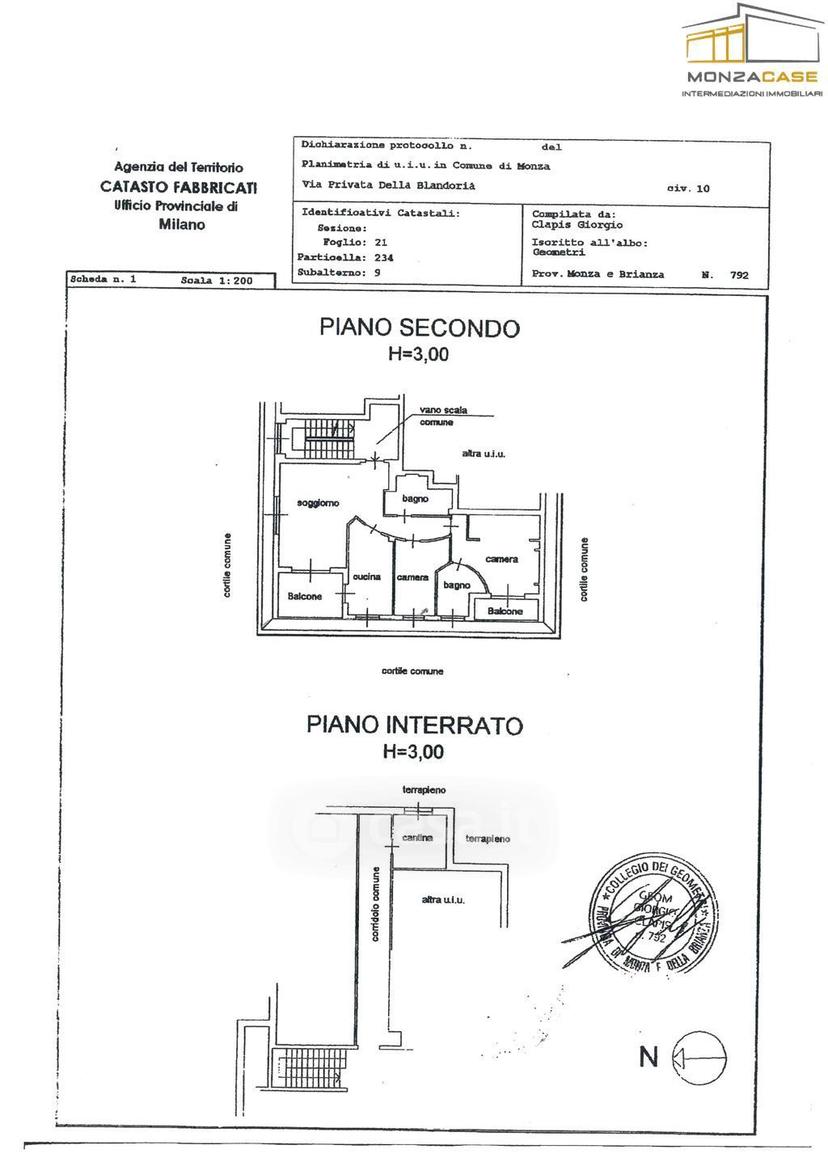 Trilocale in Via della Blandoria 10 — foto 43 di 45