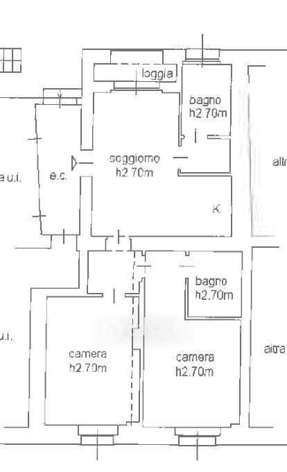 Trilocale in Via Pietro Toselli 4 — foto 25 di 34