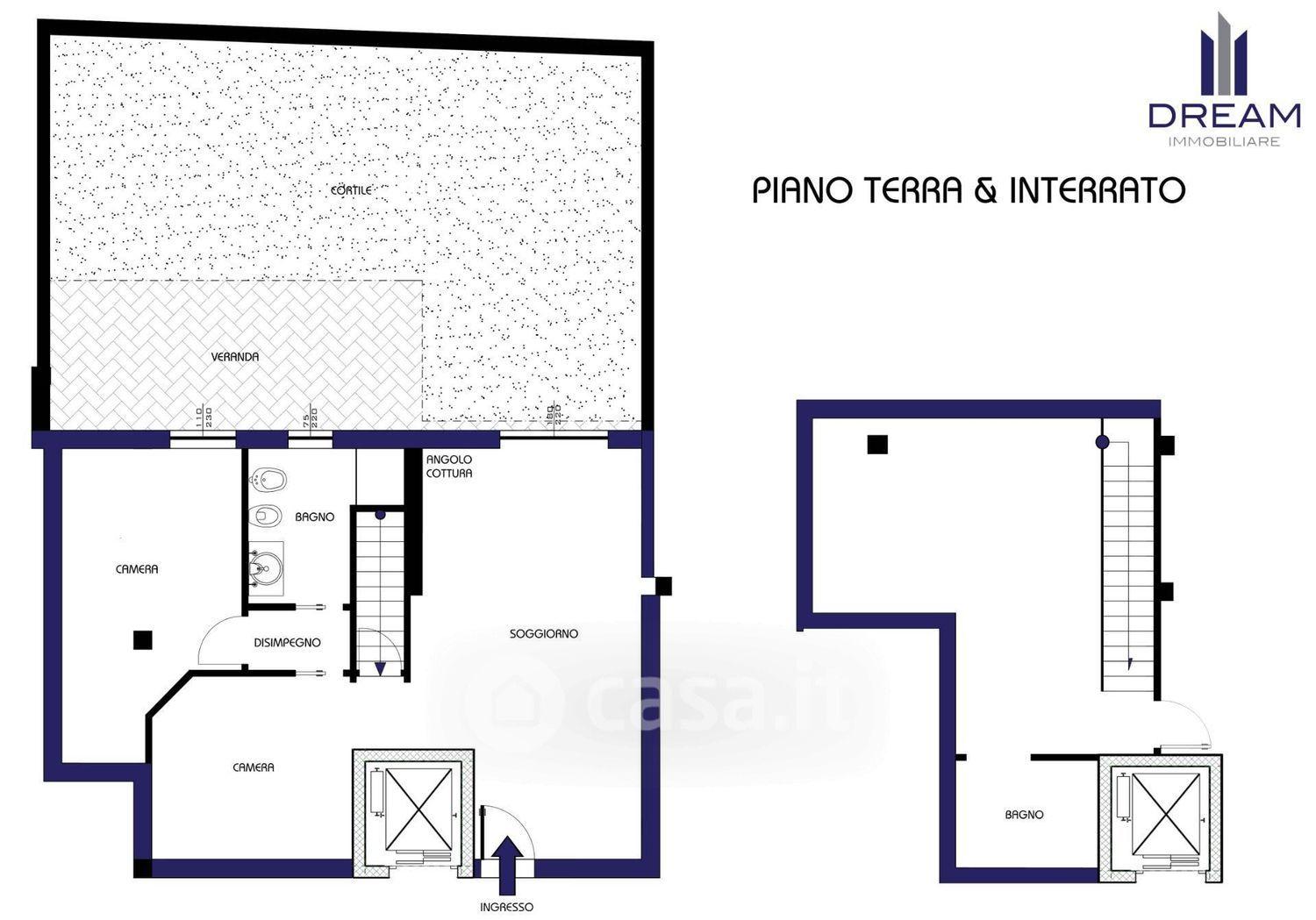 Trilocale in Via Ungheria 1