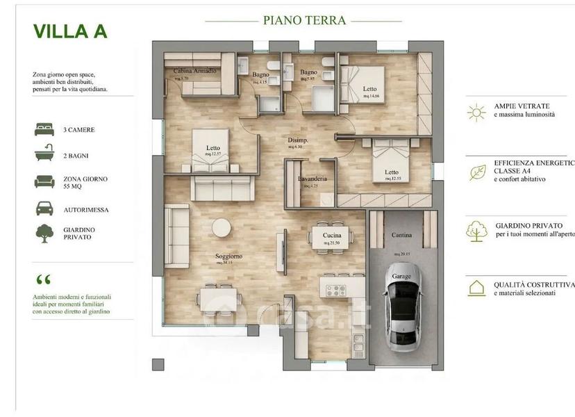 Villa in Via Fratelli Rosselli — foto 7 di 7