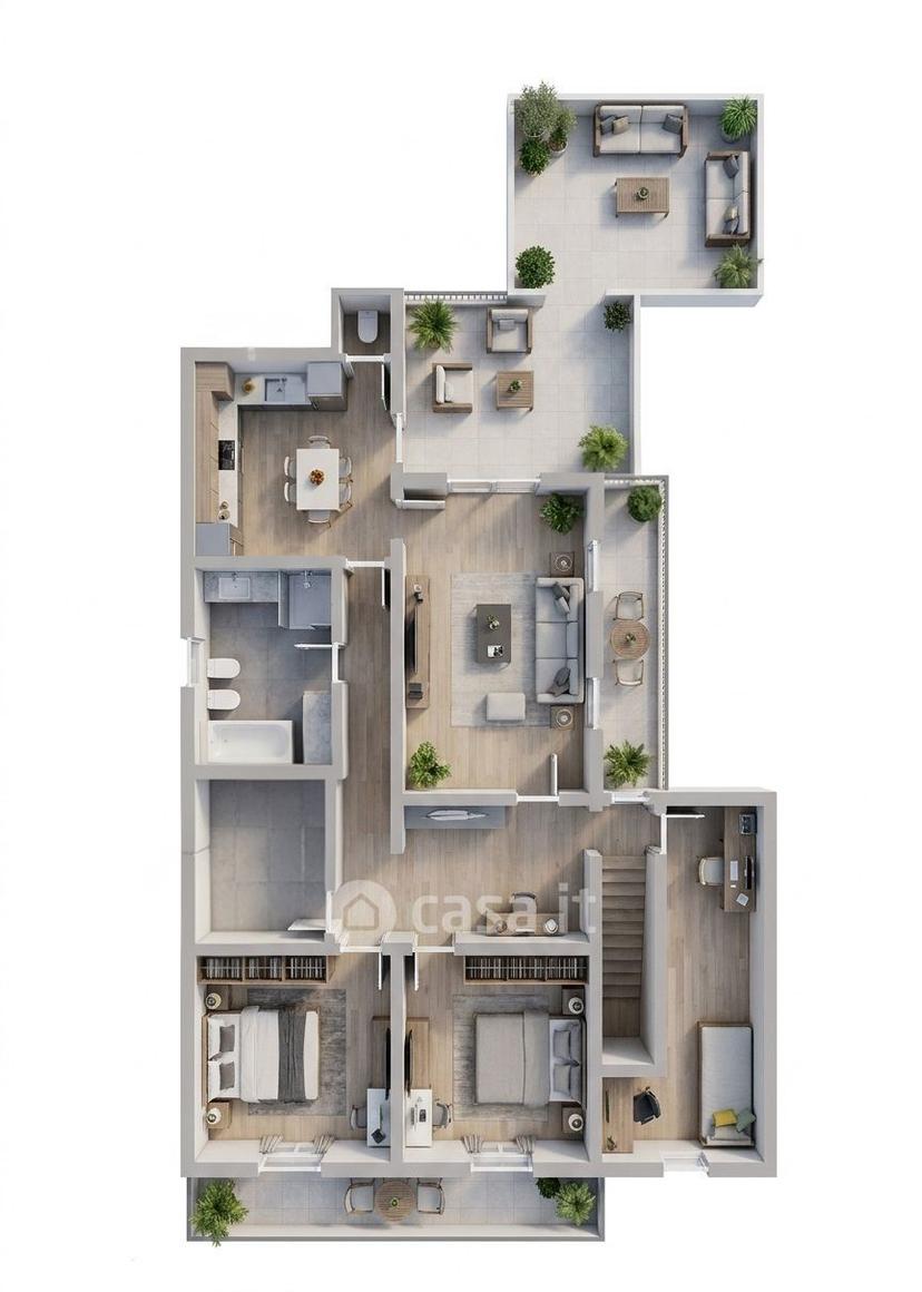 Quadrilocale in Via Giuseppe Verdi 33 — foto 11 di 40
