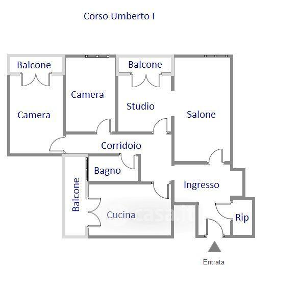 Quadrilocale in Viale Raffaele Tartaglia 2 — foto 28 di 35