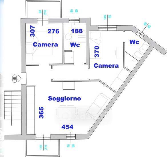 Trilocale in Via Valeriana 30 — foto 11 di 30