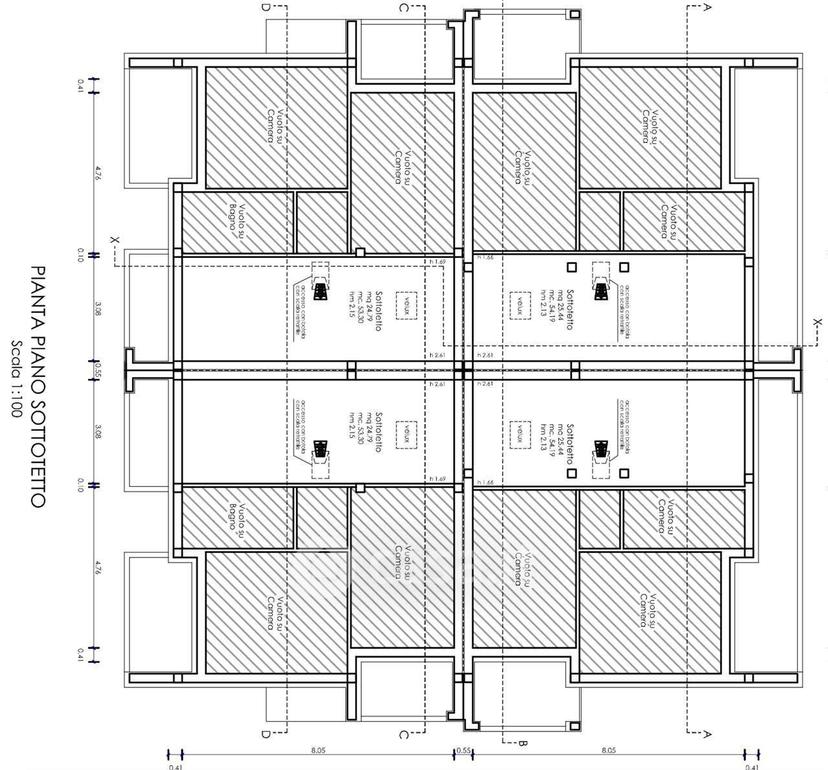 Villa in Via G. Gozzi 1 — foto 17 di 24