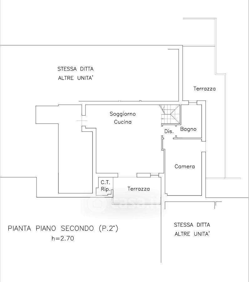 Trilocale in Via Lorenzo Lotto — foto 19 di 23