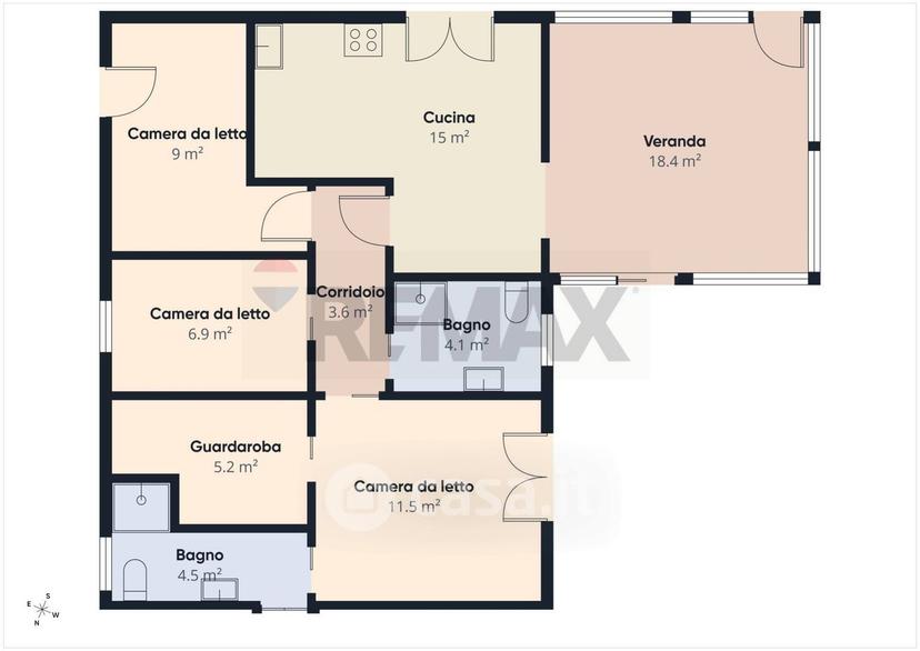 Villa in Via Zeno Giglietti — foto 19 di 32