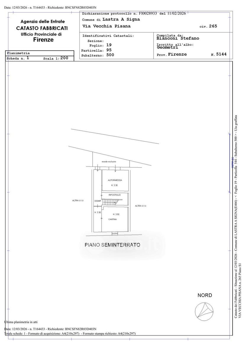 Trilocale in Via Vecchia Pisana 265 — foto 9 di 22