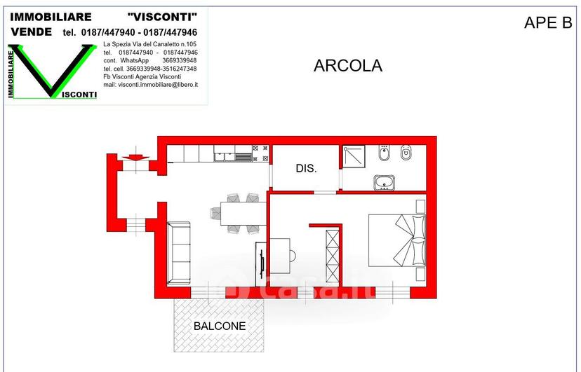 Trilocale in Via Porcareda — foto 6 di 20